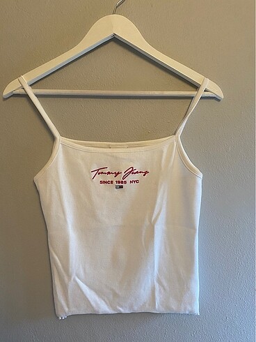 Tommy Jeans logolu askili tshirt