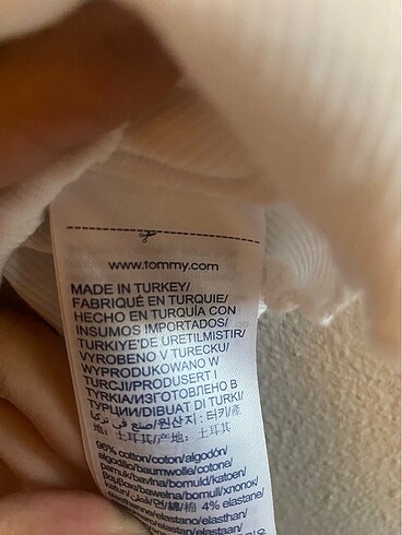m Beden Tommy Jeans logolu askili tshirt