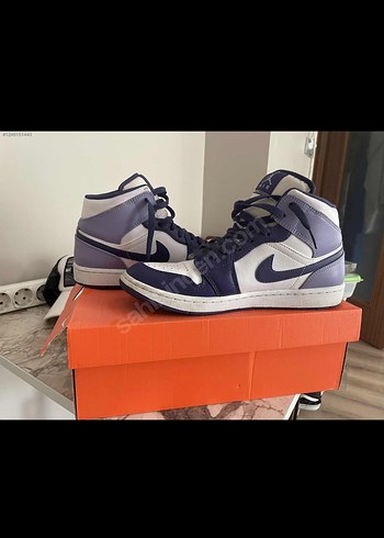 Nike erkek Mavi Yüksek Top Sneaker