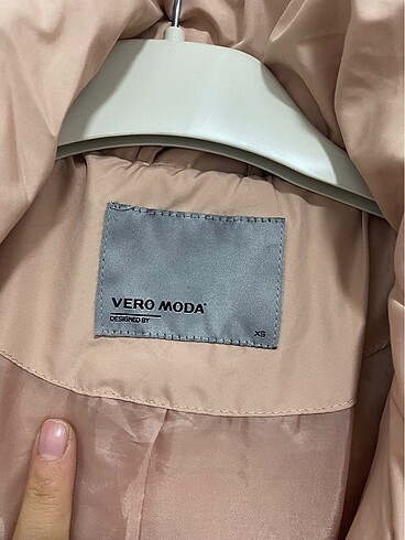 xs Beden Vero moda pudra pembe mont