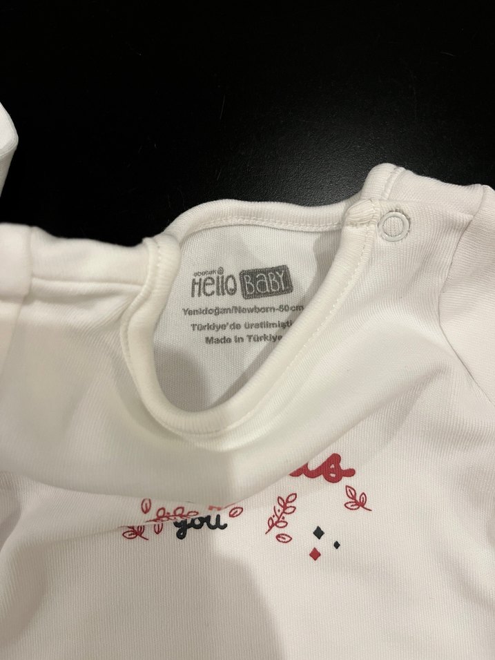 Bebek Kız Pembe Uzun Kollu Takım - Görsel 2