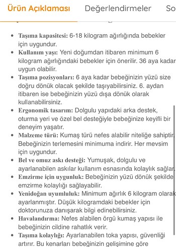 Bebek Kanguru Taşıyıcı - Görsel 7