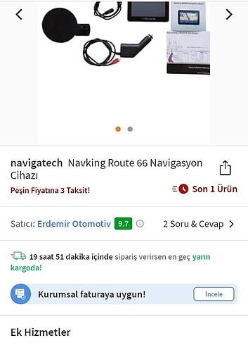 Navigasyon navking 66 route