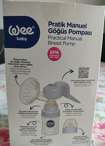  Wee baby manuel süt pompası 