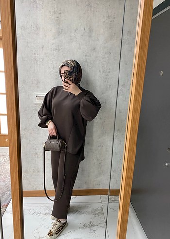 Scuba tesettür eşofman takımı - Görsel 3