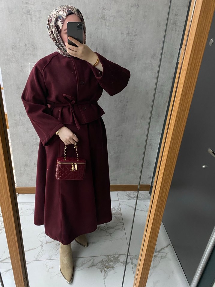 Kaşe tesettür ikili takım - Görsel 3