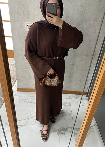 Triko Uzun Elbise - Görsel 3