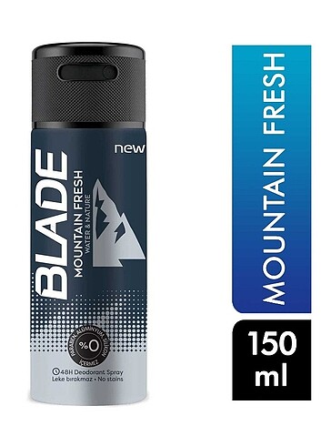 Diğer Blade Deodorant Çeşitleri adet 85 tl 