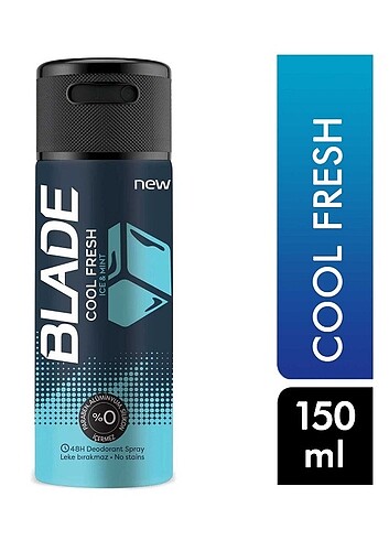  Beden Blade Deodorant Çeşitleri adet 85 tl 
