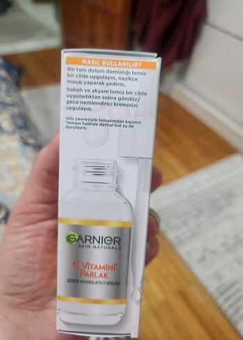 Garnier C Vitamini Parlak Aydınlatıcı Serum - Görsel 2