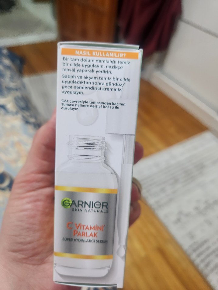 Garnier C Vitamini Parlak Aydınlatıcı Serum - Görsel 2