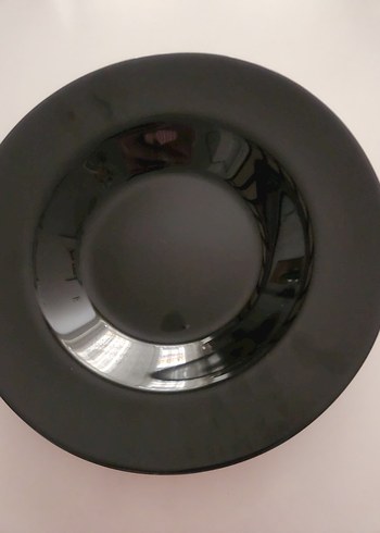 Parlak Siyah Çağdaş Tabak - Görsel 2