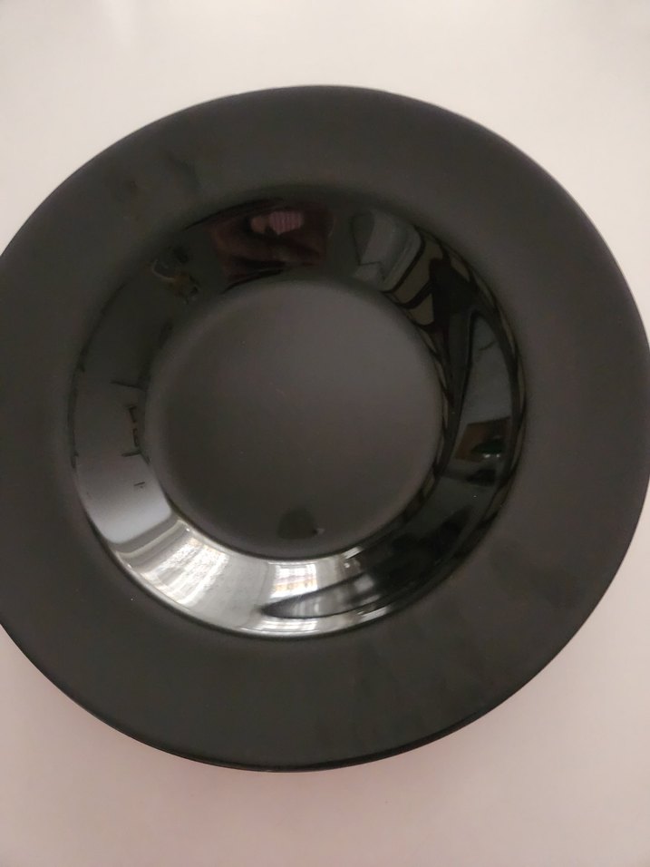 Parlak Siyah Çağdaş Tabak - Görsel 2