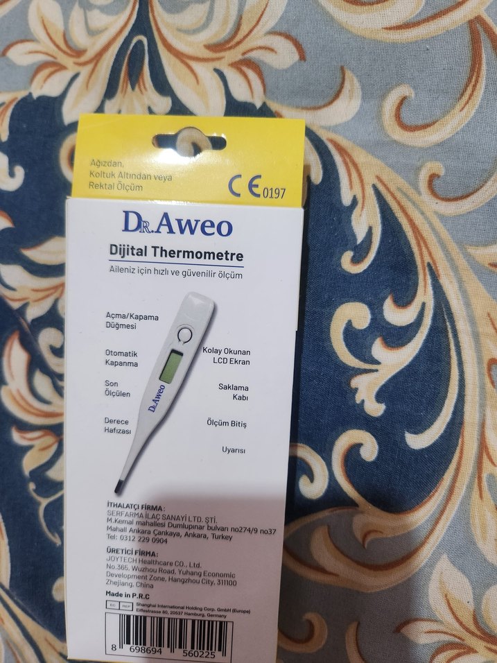 Dr. Aweo Dijital Termometre Model DMT-102 - Görsel 2