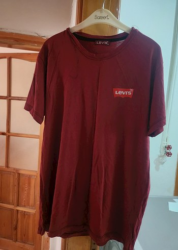Levi's Bordo Erkek Tişört - Görsel 5