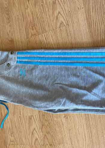 Gri Düğmeli Erkek Eşofman Altı - Görsel 5