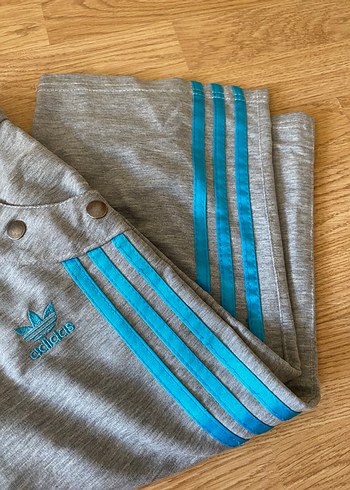 Gri Düğmeli Erkek Eşofman Altı - Görsel 3