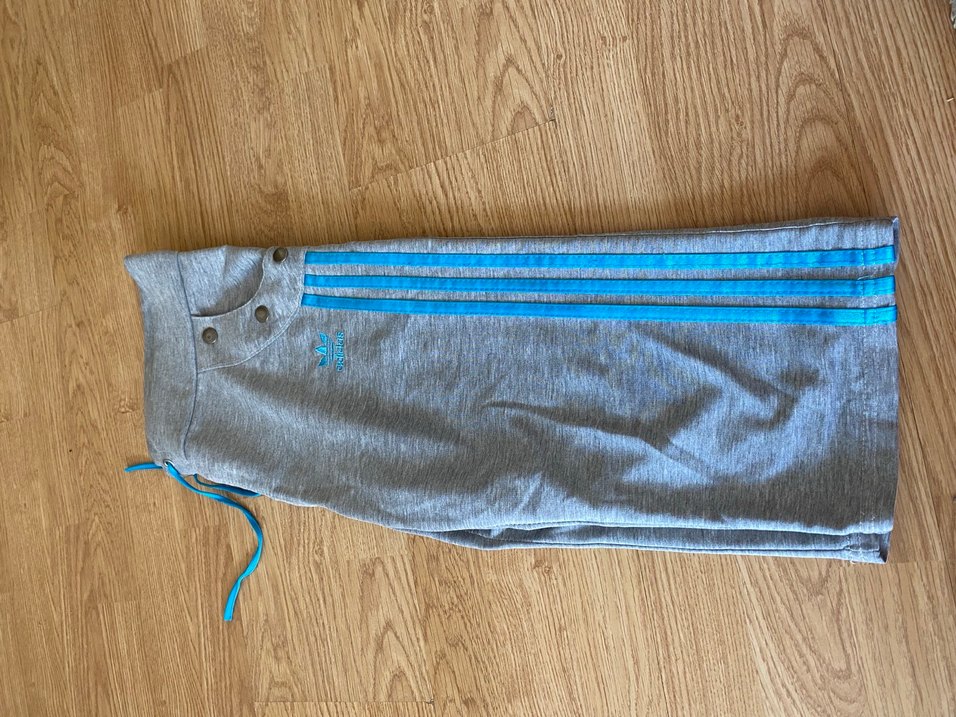 Gri Düğmeli Erkek Eşofman Altı - Görsel 5