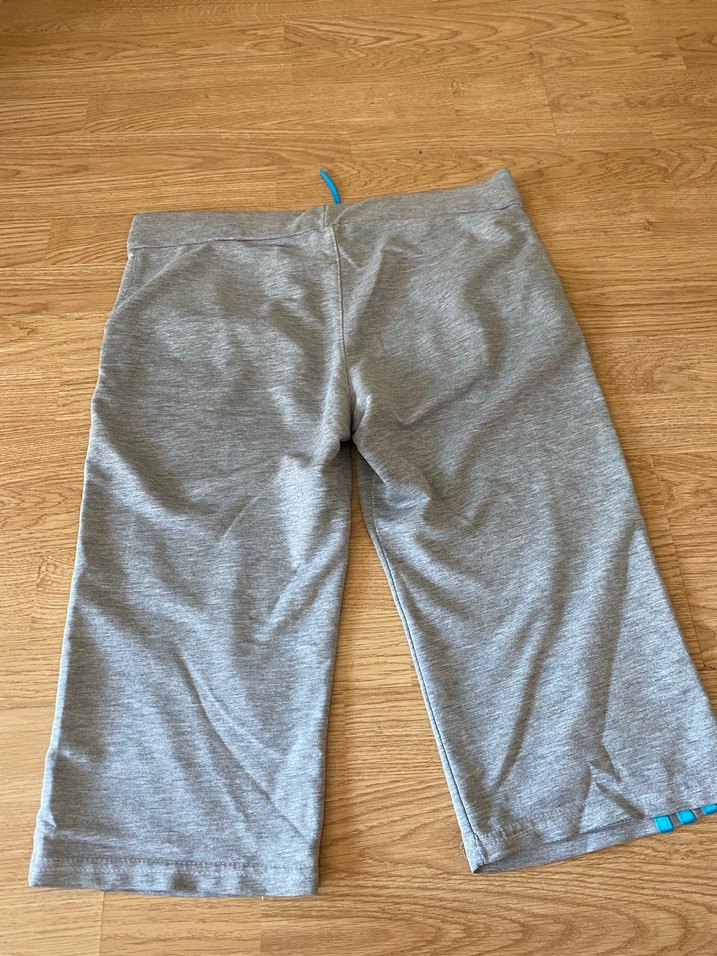 Gri Düğmeli Erkek Eşofman Altı - Görsel 4