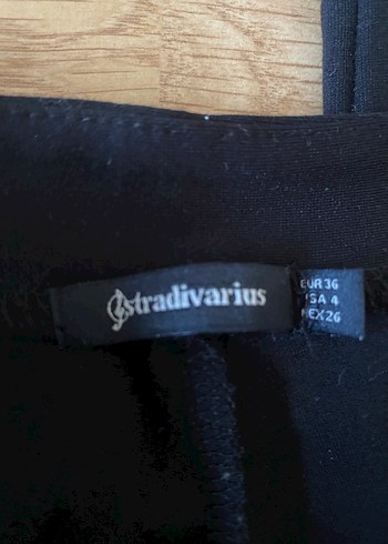 Fermuarlı Lacivert Midi Kadın Tayt - Görsel 5