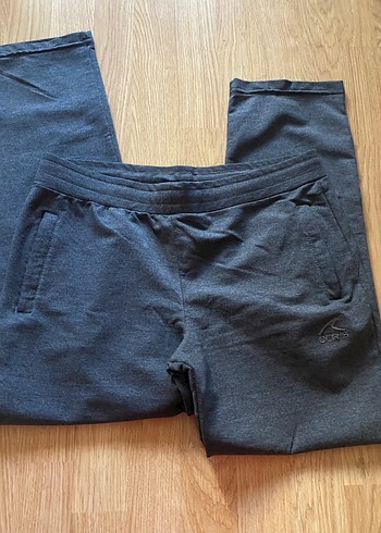 Kadın Gri Denim Normal Kesim Pantolon - Görsel 8