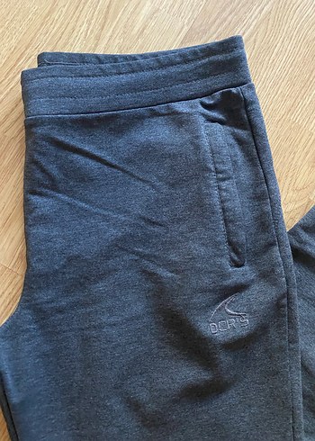 Kadın Gri Denim Normal Kesim Pantolon - Görsel 4