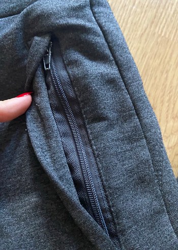 Kadın Gri Denim Normal Kesim Pantolon - Görsel 5