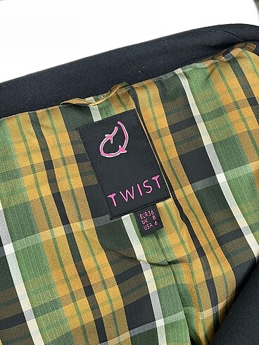 36 Beden lacivert Renk Twist Blazer %70 İndirimli.