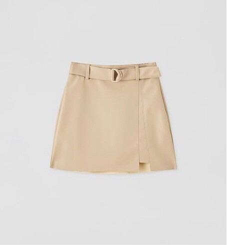 Pull and bear deri etek