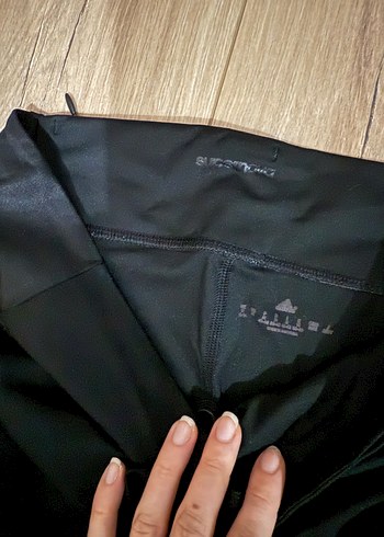 Adidas Siyah Elastik Spor Taytı
