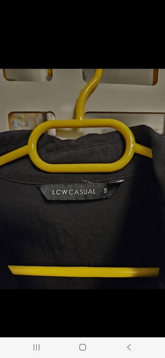 Siyah V Yakalı Midi Elbise - Görsel 3