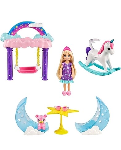 Barbie Dreamtopia Chelsea ve Eğlenceli Dünyası Oyun Seti