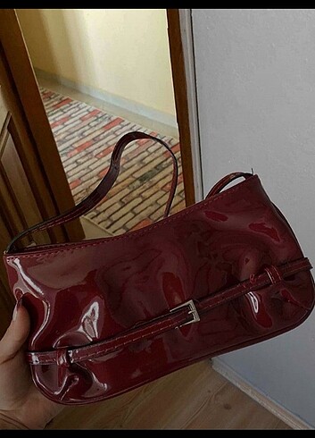 Bordo çanta 