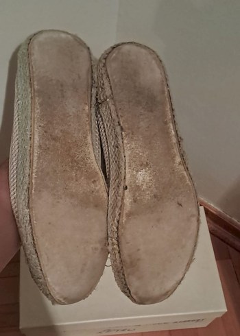 Bej Düğmeli Erkek Espadril Ayakkabı - Görsel 8