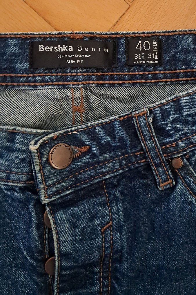 BERSHKA ERKEK KOT PANTOLON - Görsel 4