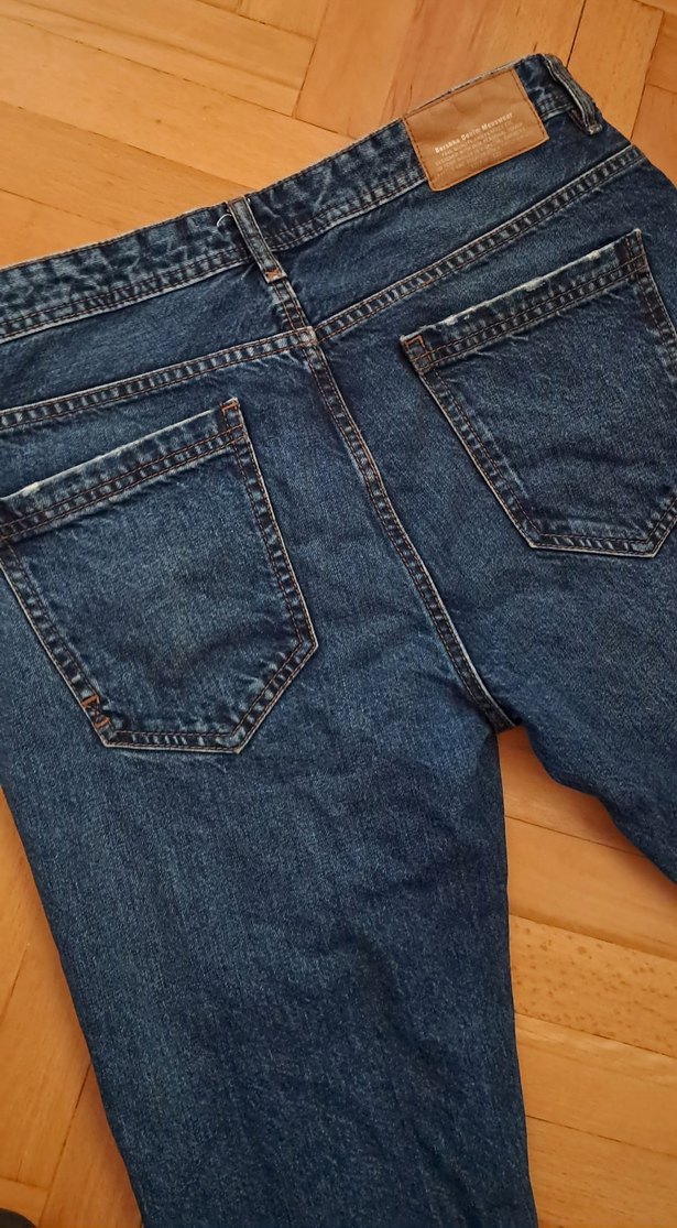 BERSHKA ERKEK KOT PANTOLON - Görsel 5