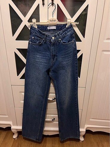 Zara Zara yüksek bel jean