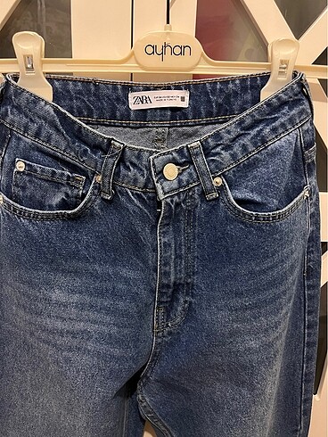 Zara yüksek bel jean