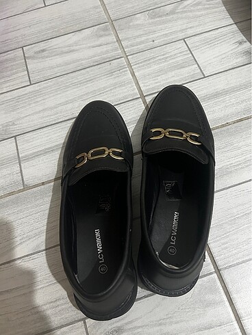 40 Beden siyah Renk Lcw loafer babet