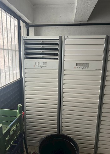 LG Gri Dikey klima 48 btu garantili