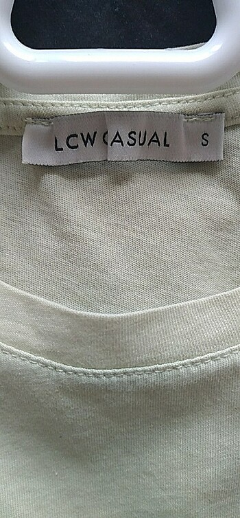 LC Waikiki LCW Açık Yeşil Baskılı Tshirt