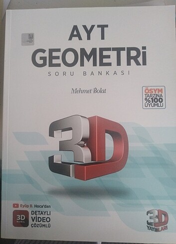 3D AYT Geometri Soru Bankası