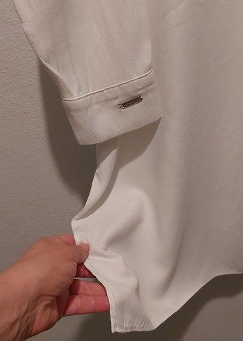 TUNİK# TESETTÜR#Siyah Düğmeli# Kadın Gömlek - Görsel 3