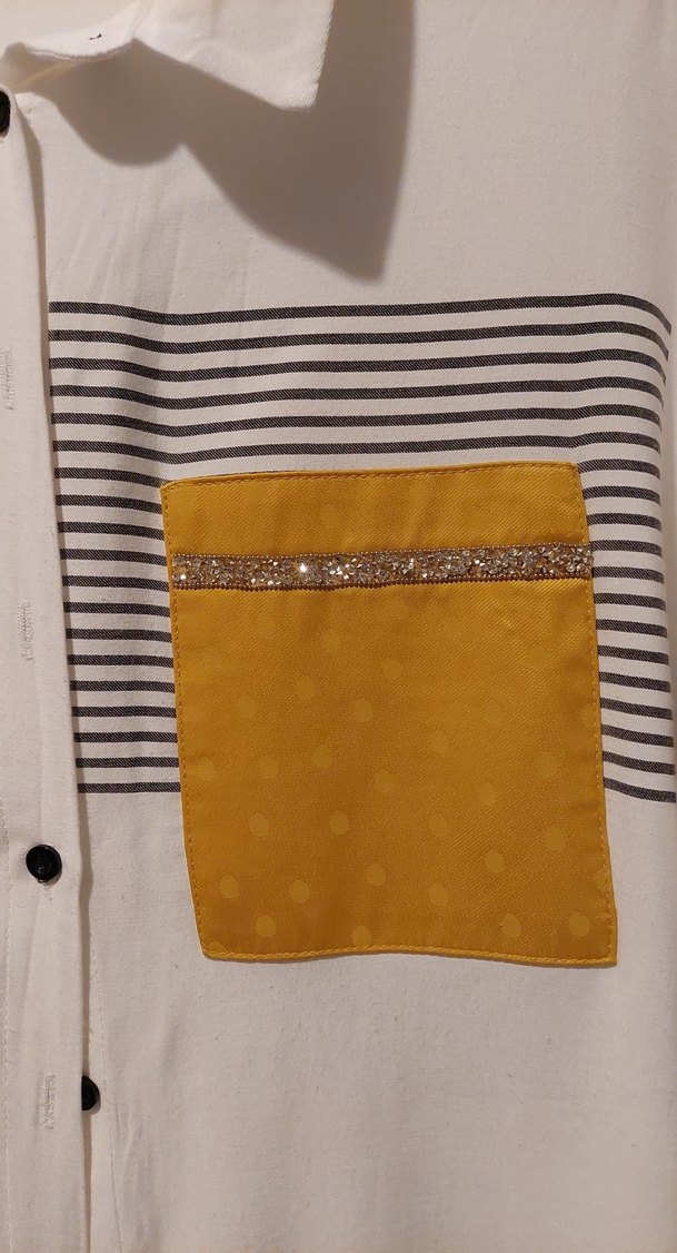 TUNİK# TESETTÜR#Siyah Düğmeli# Kadın Gömlek - Görsel 5