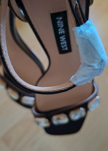 Sandalet#topuklu#siyah sandalet#taşlı sandalet - Görsel 5