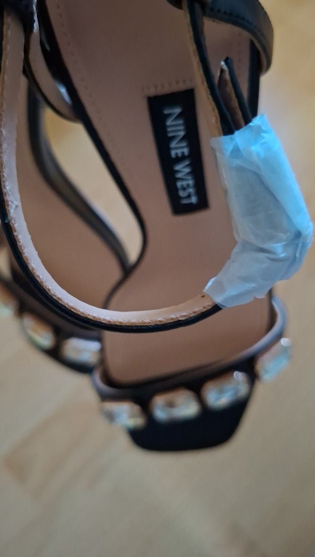 Sandalet#topuklu#siyah sandalet#taşlı sandalet - Görsel 5