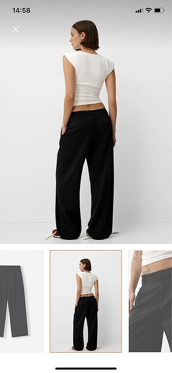 xs Beden bershka pantolon