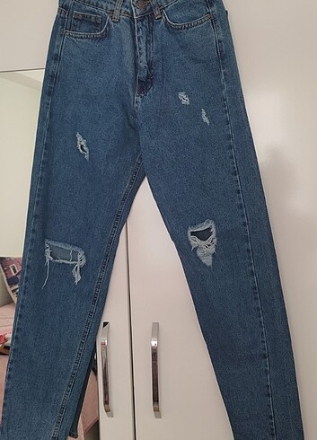KADIN KOT PANTOLON JEANS