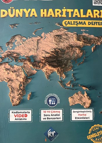  Coğrafyanın kodları harita çalışma kitapları