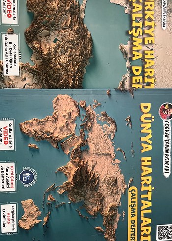 Coğrafyanın kodları harita çalışma kitapları